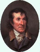 Charles Wilson Peale Portrait of Gilbert Stuart oil on canvas